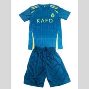 Setelan Jersey Futsal Bola KAFD Biru Kuning - Bahan Dry Fit Pria | Pasar Sebatik