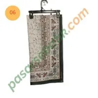 Hijab Voal Premium Motif Floral Anti Gerah | Segiempat Flora A’isyah (Beli 3 HEMAT!) - Gambar 15