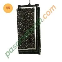 Hijab Voal Premium Motif Floral Anti Gerah | Segiempat Flora A’isyah (Beli 3 HEMAT!) - Gambar 13