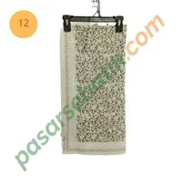 Hijab Voal Premium Motif Floral Anti Gerah | Segiempat Flora A’isyah (Beli 3 HEMAT!) - Gambar 9