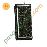 Hijab Voal Premium Motif Floral Anti Gerah | Segiempat Flora A’isyah (Beli 3 HEMAT!) - Gambar 8