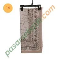 Hijab Voal Premium Motif Floral Anti Gerah | Segiempat Flora A’isyah (Beli 3 HEMAT!) - Gambar 7