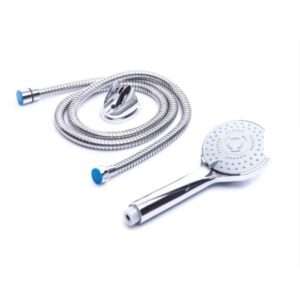 Shower Set Chrome + Selang Stainless 1.5M – Hand Shower Tekanan Kuat & Anti Bocor