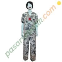 Baju tidur Wanita Setelan Lengan Pendek All Size Kekinian