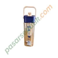 [BEST VALUE] Botol Minum Sedotan CLEAR-SIP Jernih | Tumbler Plastik Ramping Aesthetic 500ml