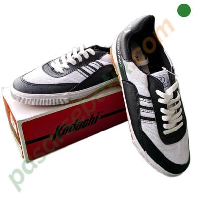 Sepatu Kodachi Original Hitam Putih 61201158 – Klasik, Nyaman & Tahan Lama