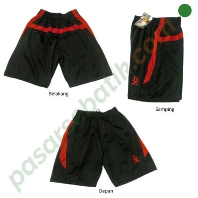 Celana Olahraga Pendek Kaos L2 Sport Premium 2 Kantong Samping Saku Dalam