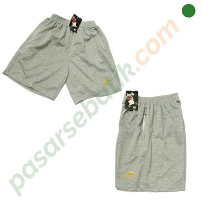 Celana Olahraga Pendek Kaos Premium SPORT Saku Zipper Resleting Pria