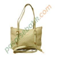 AURORA LUX Executive Tote | Tas Selempang Kulit Premium Quilted | Akselerator Visual Status & Produktivitas