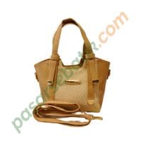 [SMART LUXE] Tas Wanita AURORA LUX Mini Tote Kerja | Tas Selempang Kulit Tekstur Elegan Premium