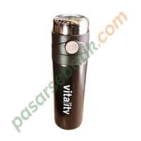 [PREMIUM HEALTH] Tumbler Motivasi Time Marker Vitality | Botol Minum Tritan Anti Pecah & Anti Bau