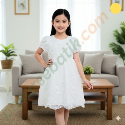 Gaun Ulang Tahun Anak Beautiful Girl Premium - Baju Pesta Anak Perempuan Mewah