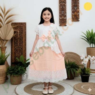 Gaun Pesta Anak Perempuan Little Majesty 34600214 Mewah - Dress Premium