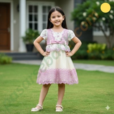 Gaun Pesta Anak Perempuan Lumina Kids 34601417 Mewah - Size 40 Premium
