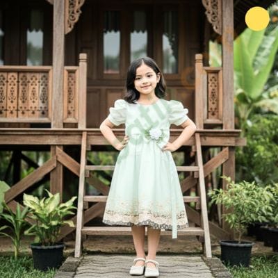 Gaun Pesta Anak Perempuan Aurelia Butik 34600194 - Dress Mewah Premium
