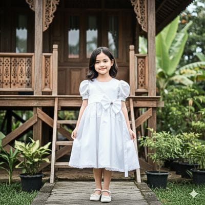 Gaun Pesta Anak Perempuan Yizreel 34601415 Mewah - Size 4 Premium