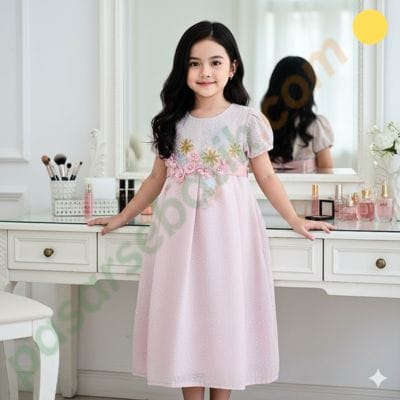 Gaun Pesta Anak Luvia Dress 34601425 Mewah - Size 90 Premium