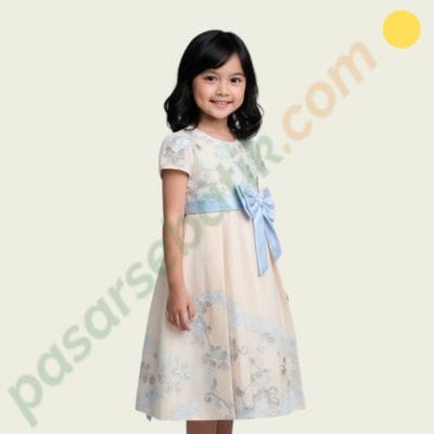 Gaun Pesta Anak Perempuan Mewah Dress Kondangan MARLOWE & CO. 34600203 - Size 80