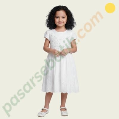 Gaun Pesta Anak Perempuan Mewah Dress Kondangan VÉRAZA LUXE 34609518 - Size 130