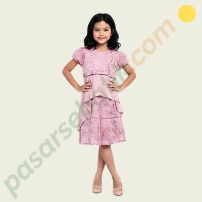 Gaun Pesta Anak Perempuan Mewah Dress Kondangan BEATRICE & CO. LUXE 34600222 - Size 130