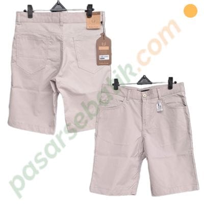 Celana Chinos Pendek Pria Felix Ivan Premium Executive Sueding Twill Stretch