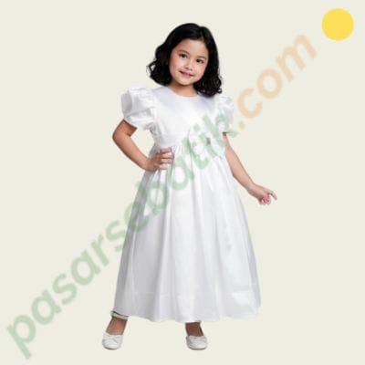 Dress Anak Perempuan Mewah Bahan Adem Yizreel 34601412 Original - Size 7