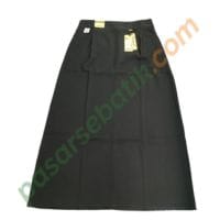 [MODEST ELEGANCE] Rok Panjang Hitam Kerja Wanita Gita Busana | Bahan Flowy Anti Menerawang
