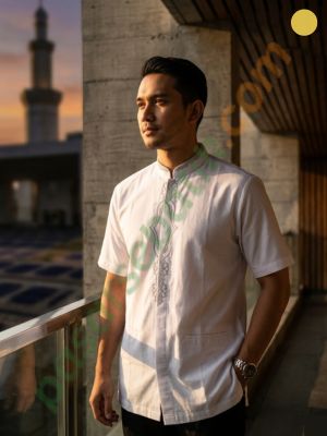 Model baju koko putih Al-Mukarrom-256.900-L-2120198